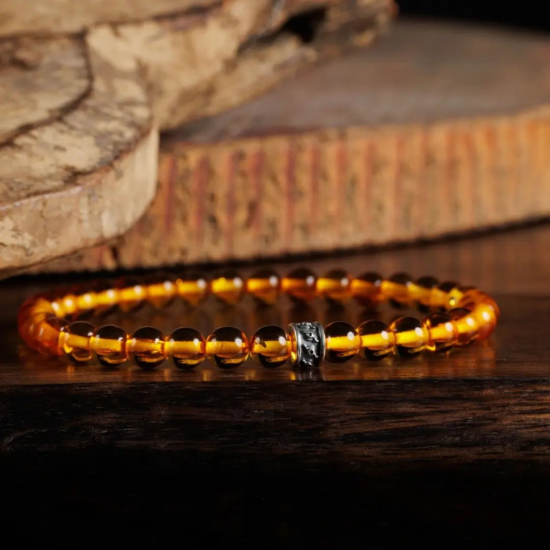 Baltic Amber Bracelet VIII (6mm)