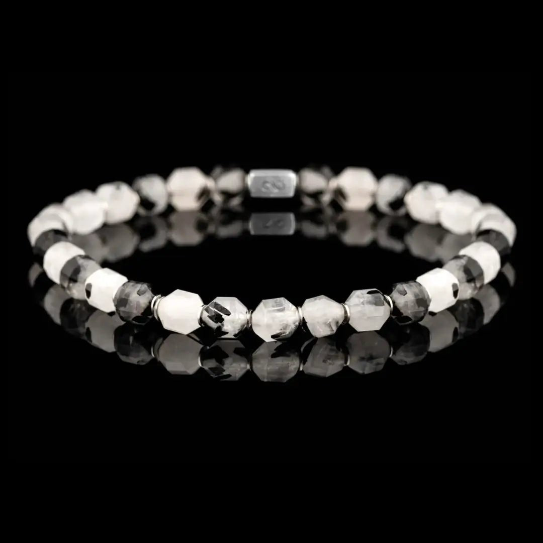 Black Rutilated Quartz Bracelet IV (5.5mm)