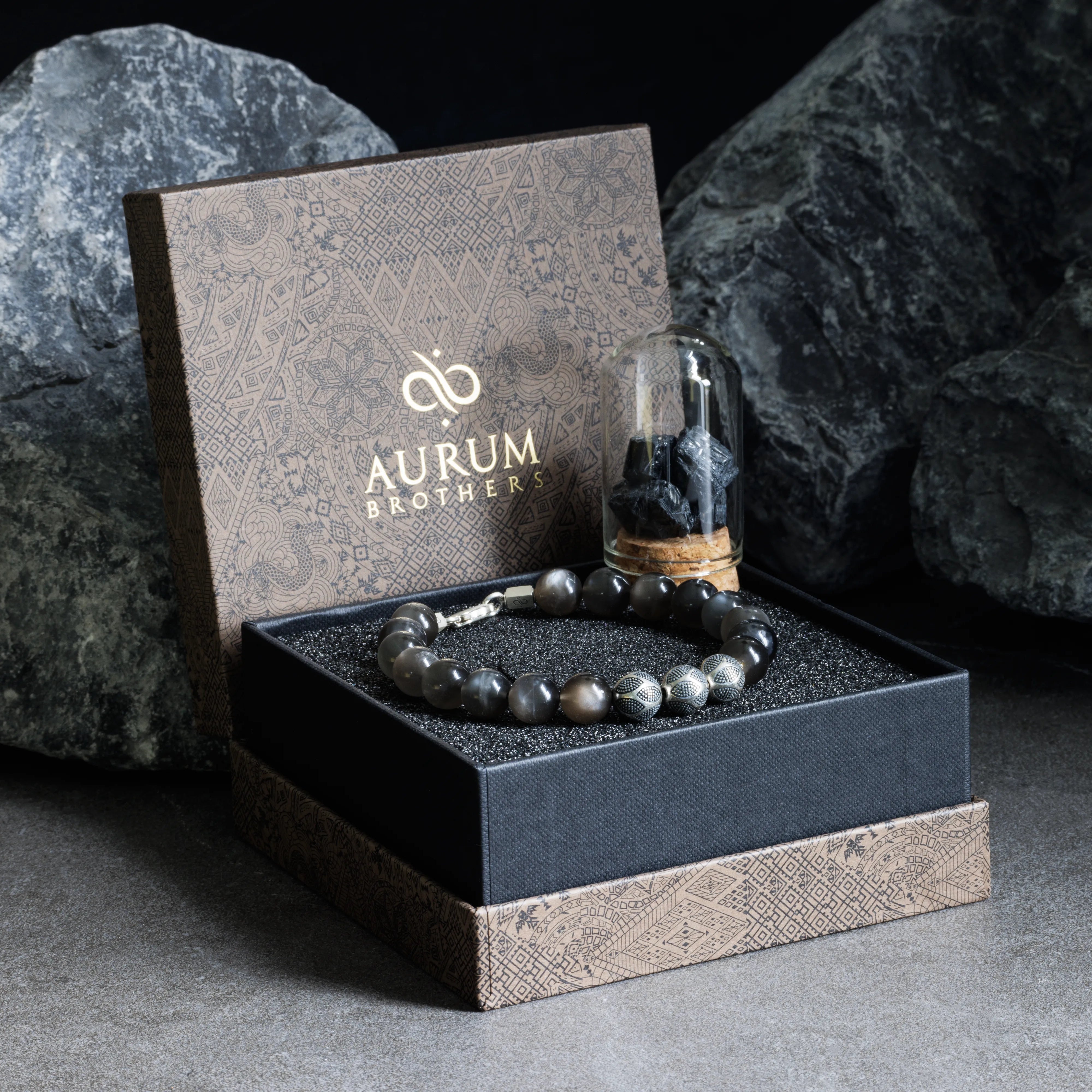 Black Moonstone Nascor Bracelet I (10mm)
