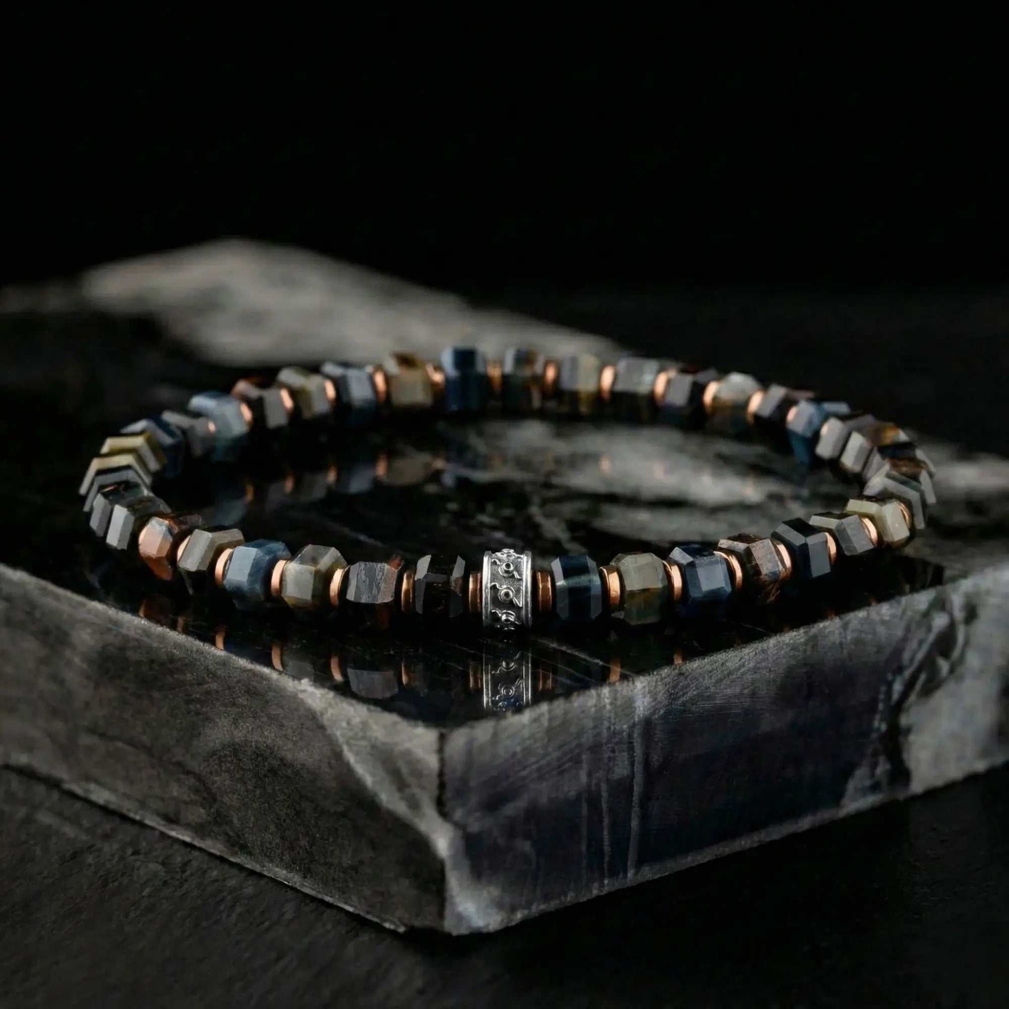 Blue Tiger Eye Bracelet II (6mm)