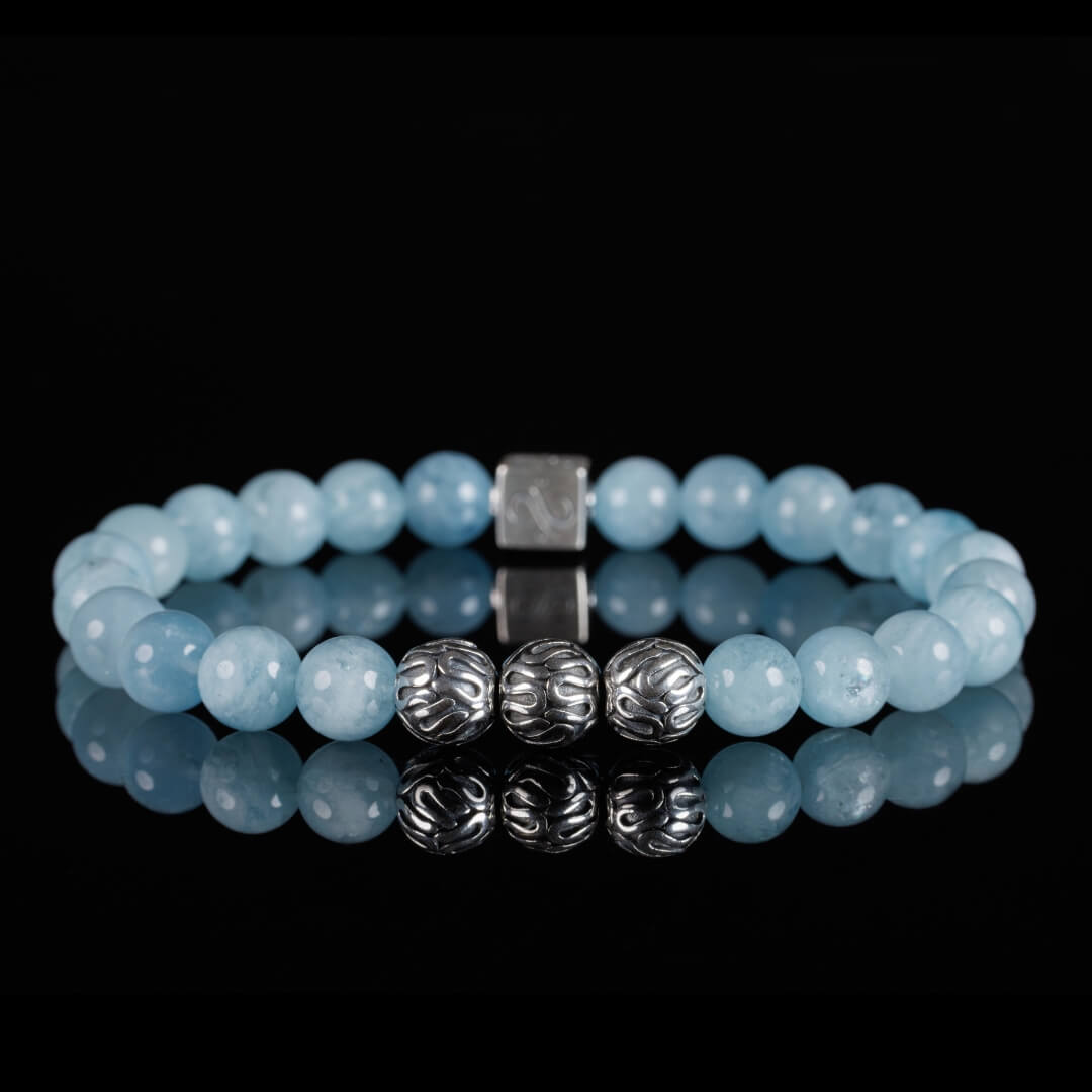 Aquamarine Bracelet XVI (8mm)