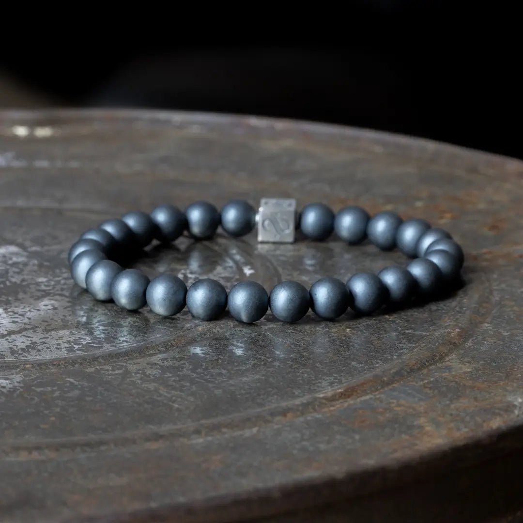 Classic Matte Hematite Bracelet II (8mm)