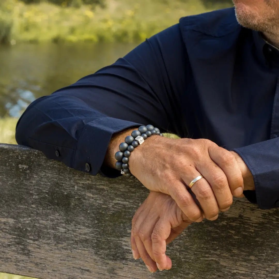Classic Matte Hematite Bracelet II (8mm)