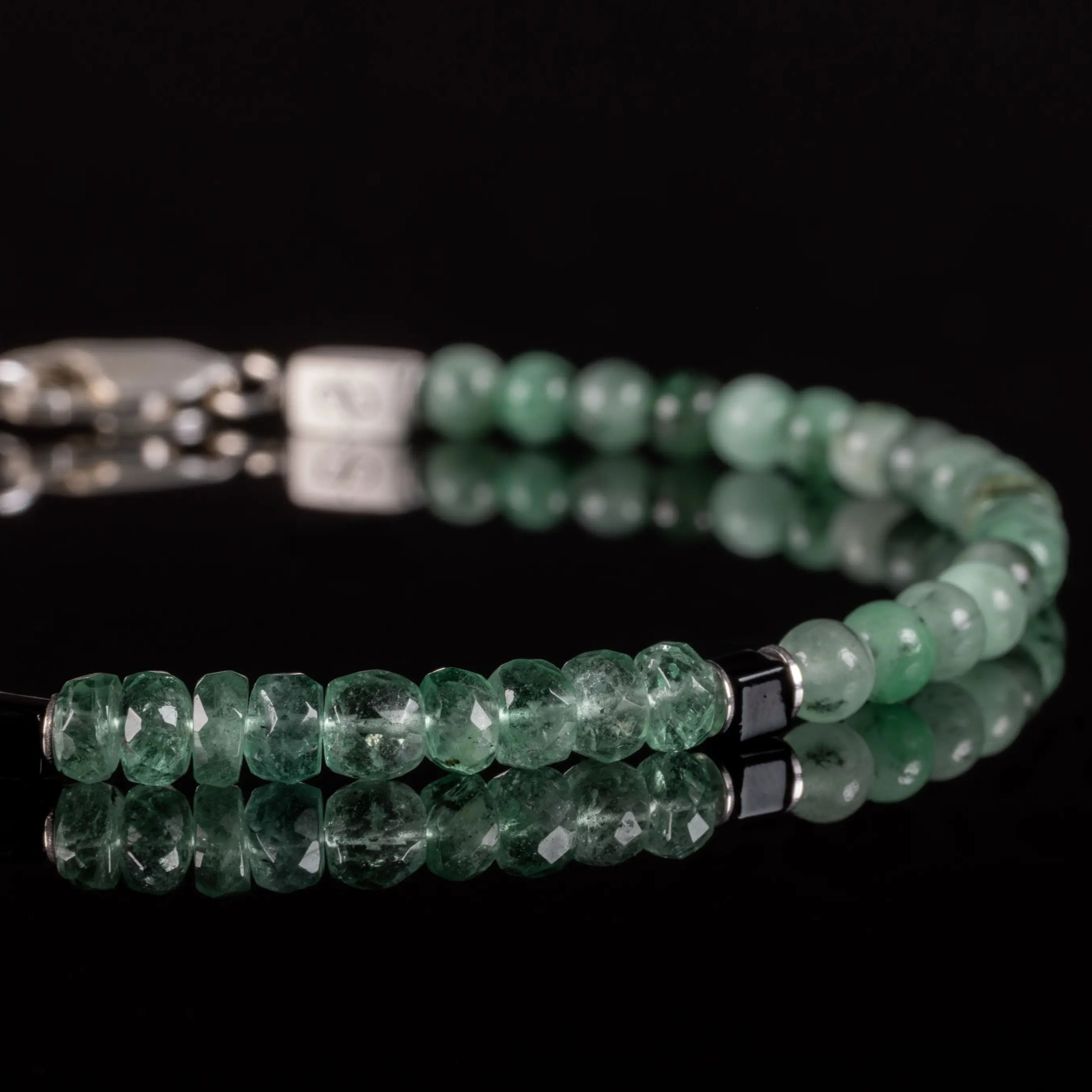 Emerald Bracelet XIV (3-4mm)
