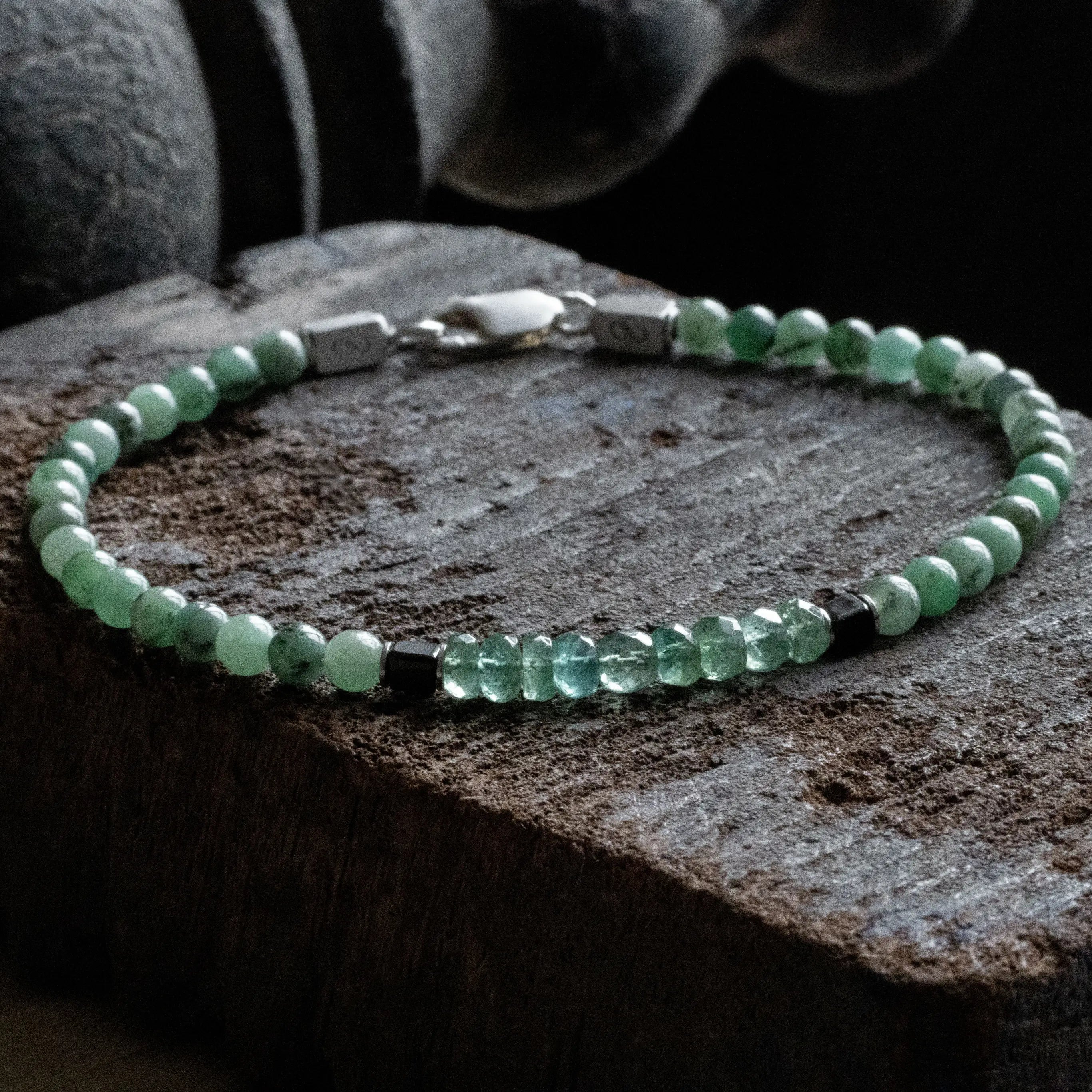 Emerald Bracelet XIV (3-4mm)
