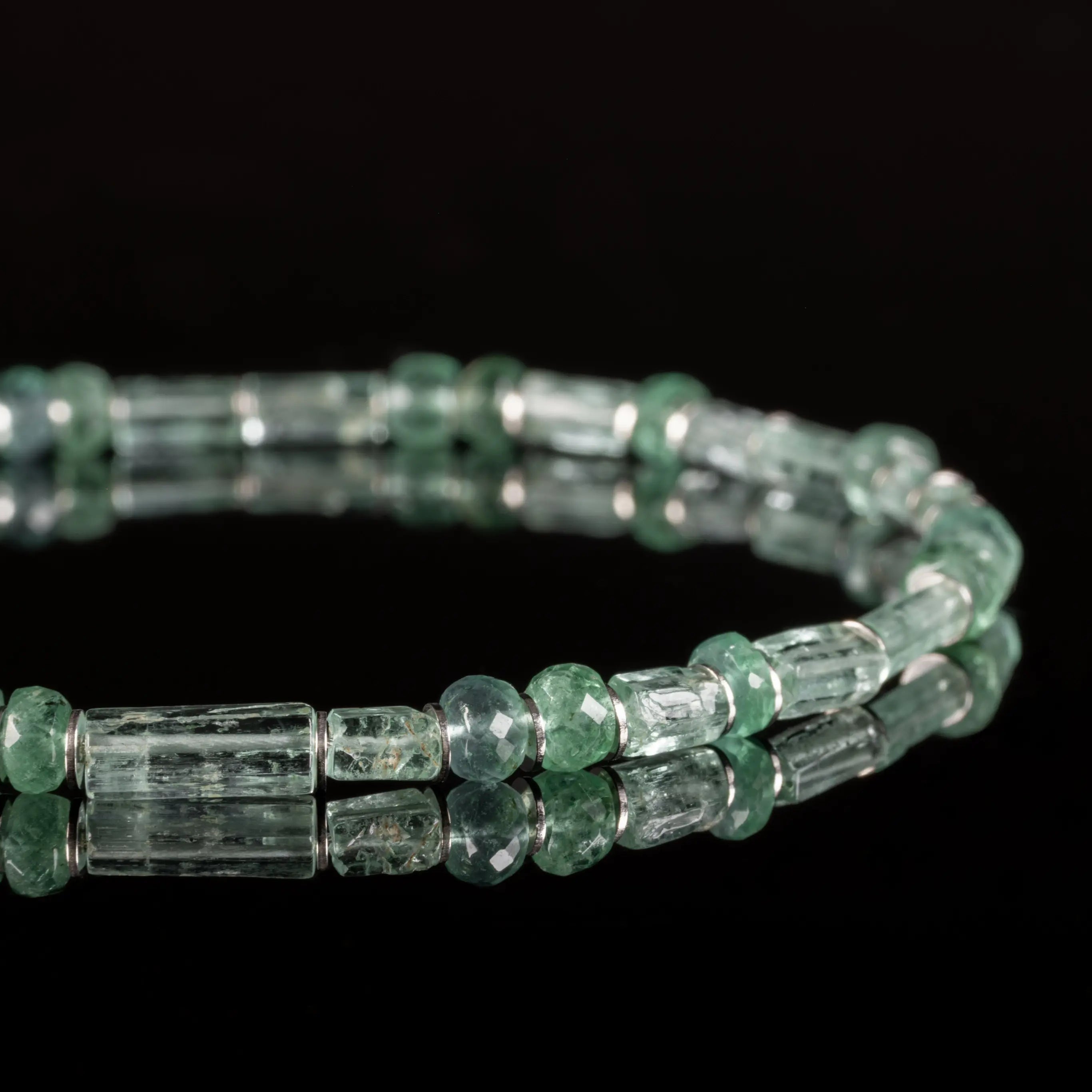 Emerald Bracelet XI (2-4mm)