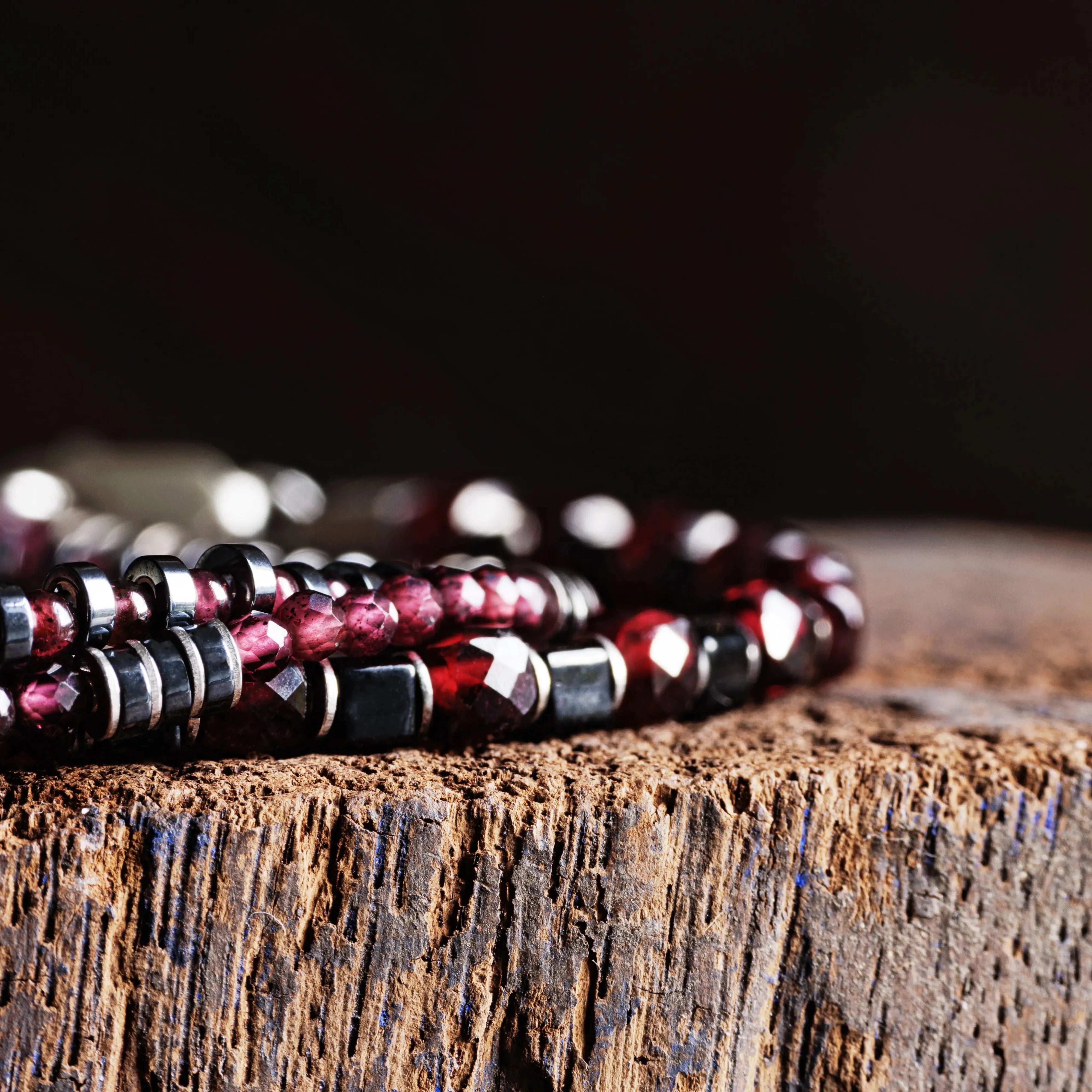 Red Garnet Bundle (2 & 4mm)