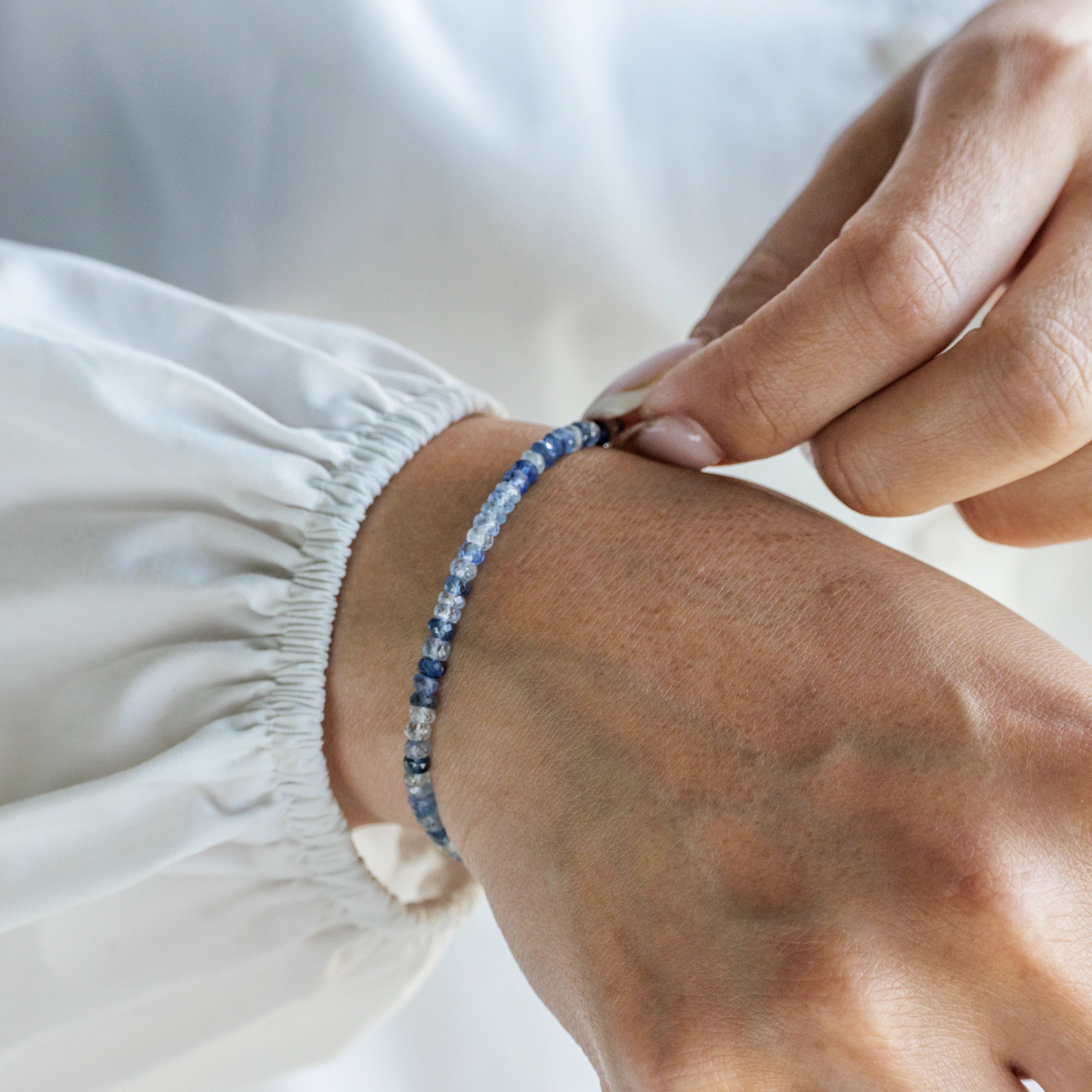 Sapphire Bracelet XVI (3.5-4mm)