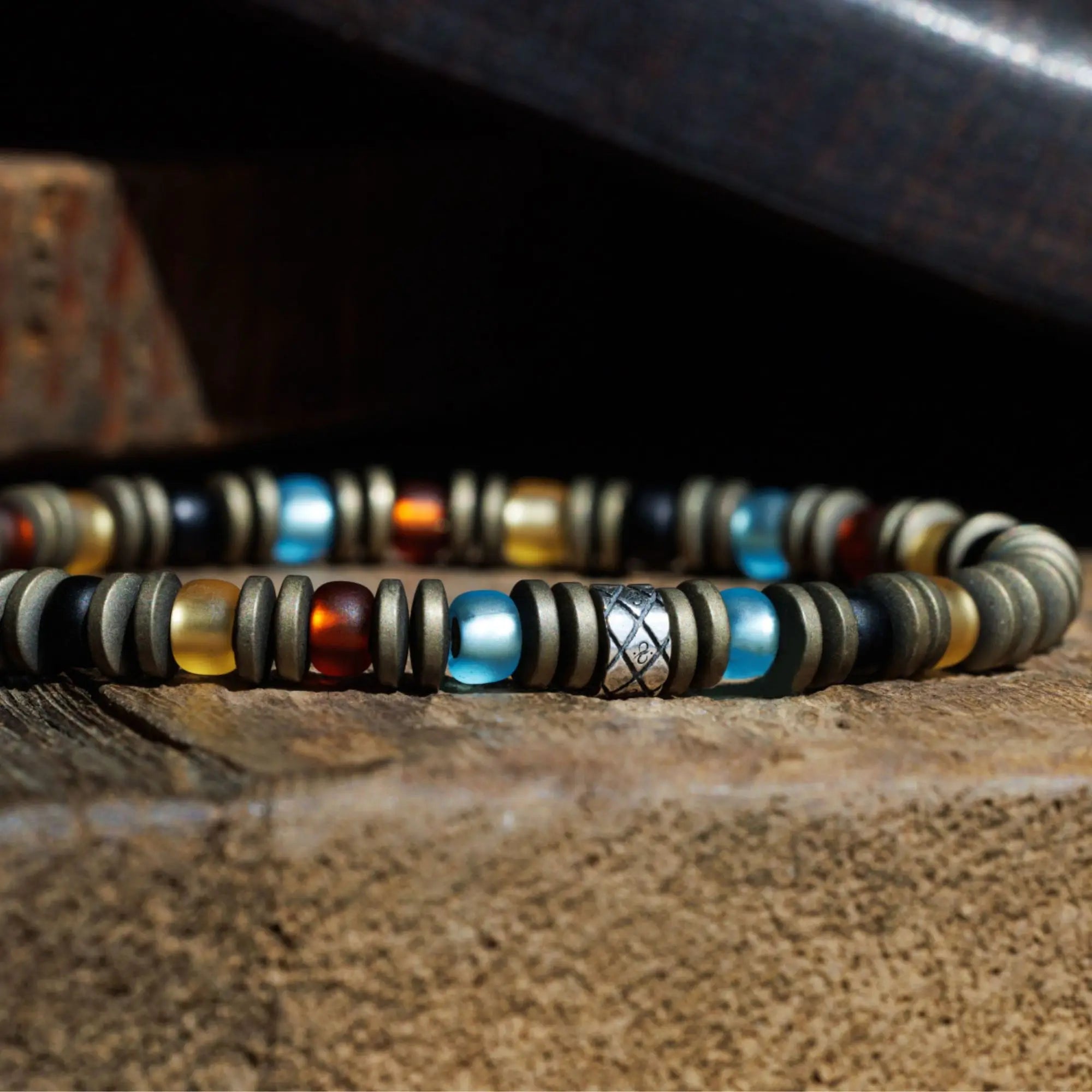 Hematite Bronze Bracelet III (6mm)