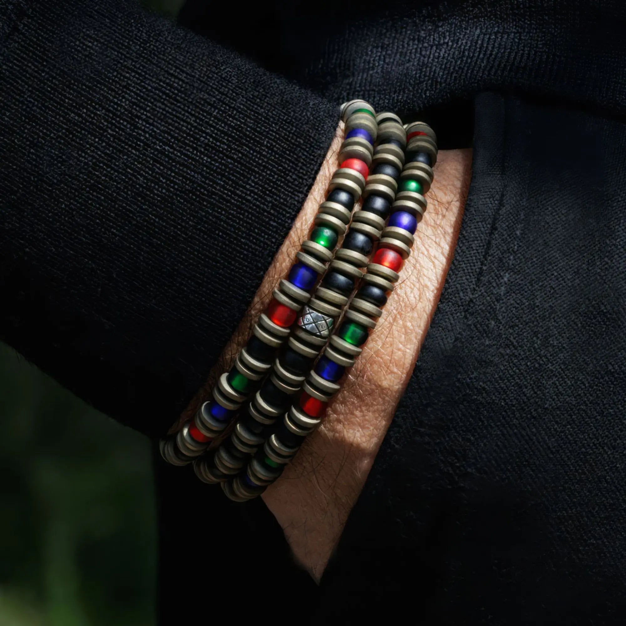 Hematite Bronze Bracelet XI (6mm)