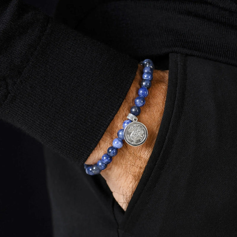 Sodalite - Blue Dragon Bracelet (6mm) - Primary Specimen