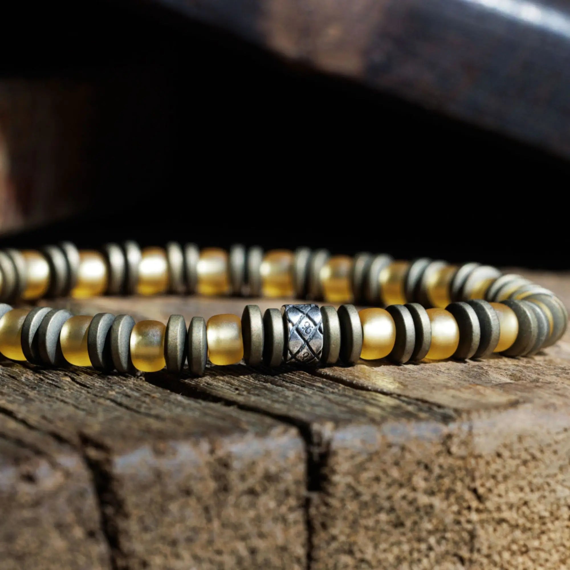 Hematite Bronze Bracelet II (6mm)