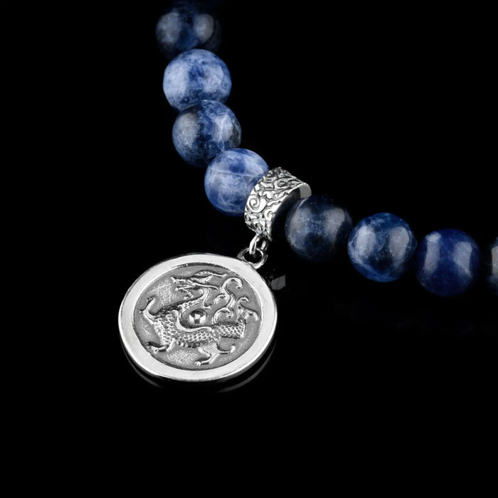 Sodalite - Blue Dragon Bracelet (6mm) - Secondary Specimen