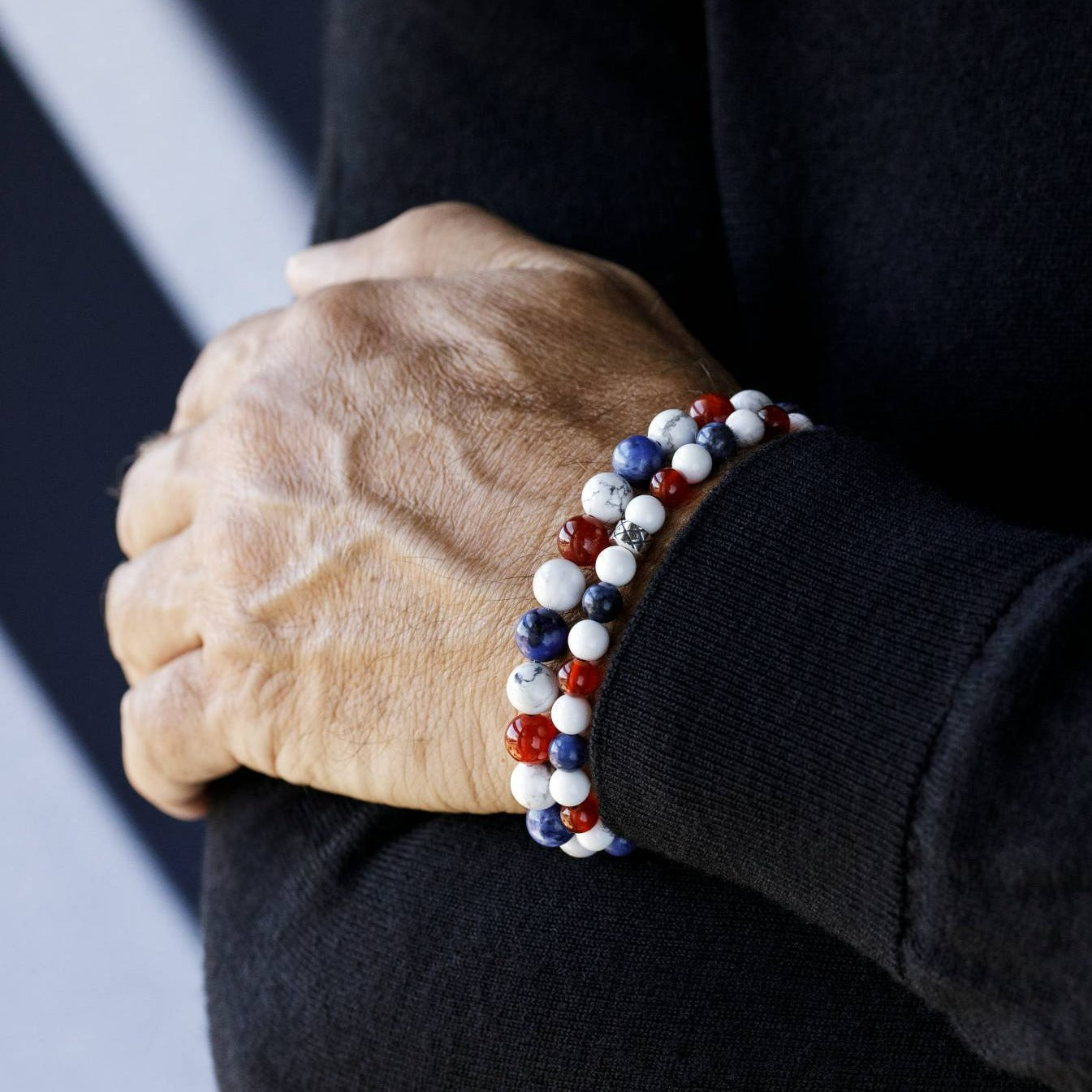 Abacus Primus Libertas, 6mm, Silver bracelet (6599494008886)