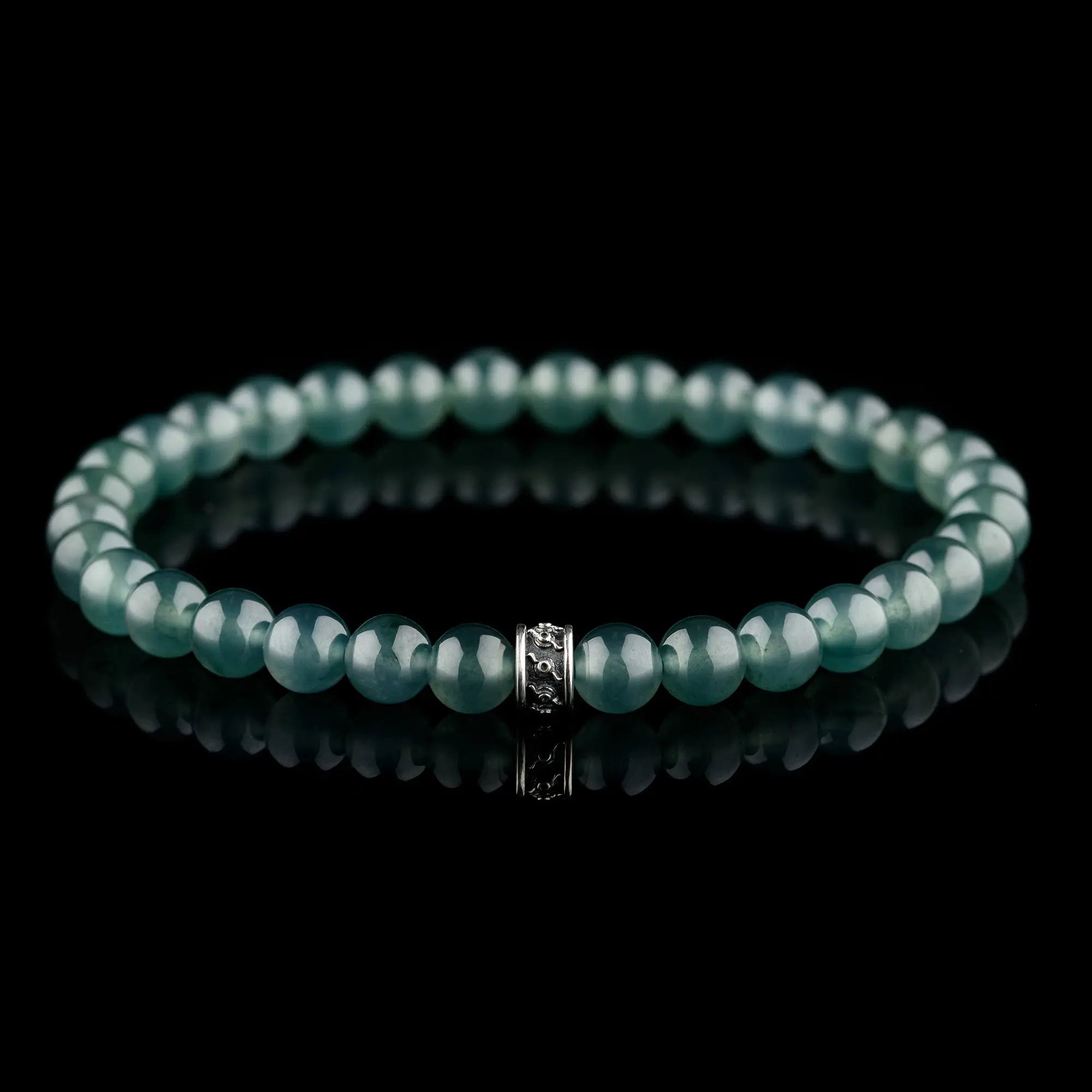 Burmese Green Jade Bracelet XII (6mm)