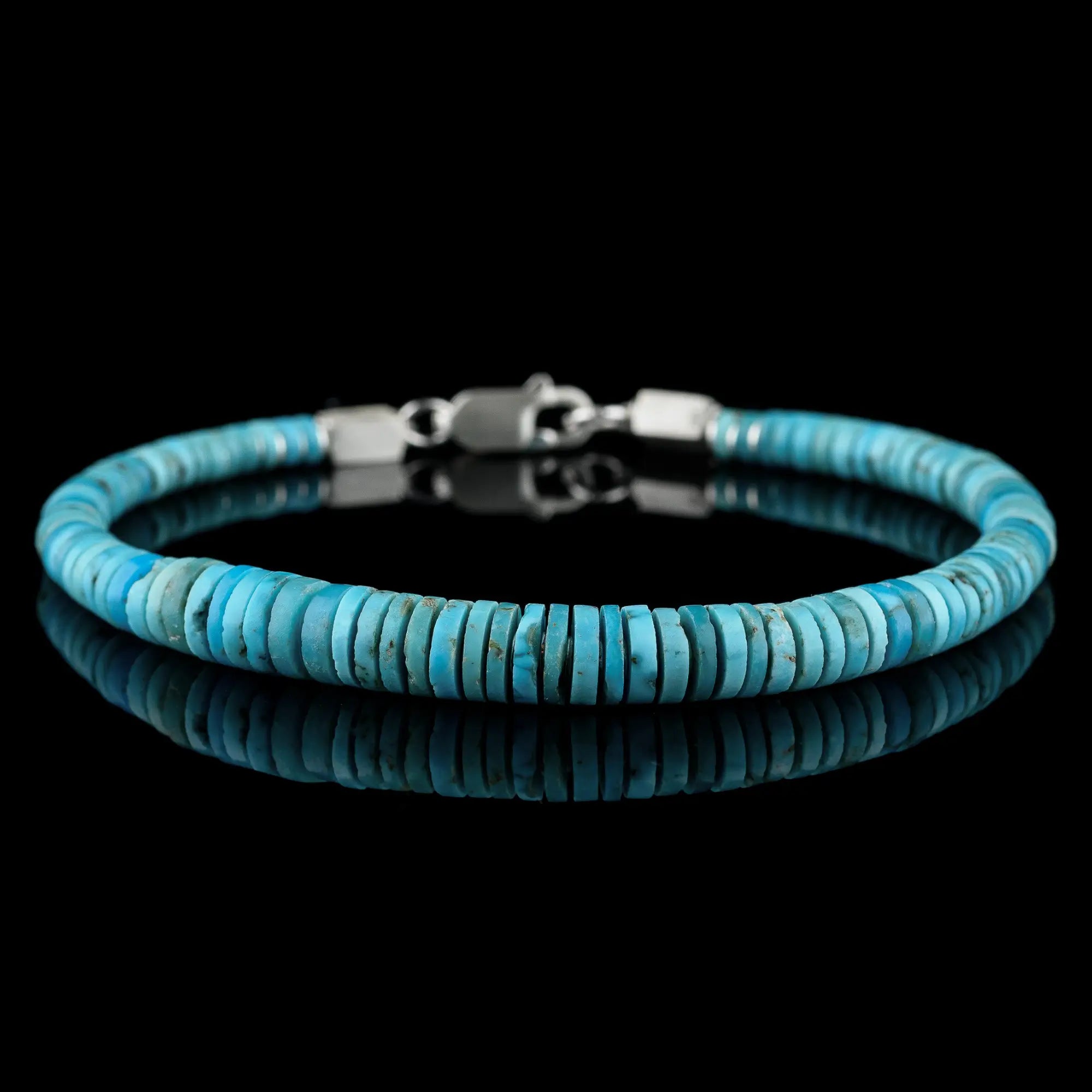 Arizona Blue Turquoise Bracelet I (3-7mm)