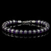 Armored Amethyst Bracelet VIII (6mm)