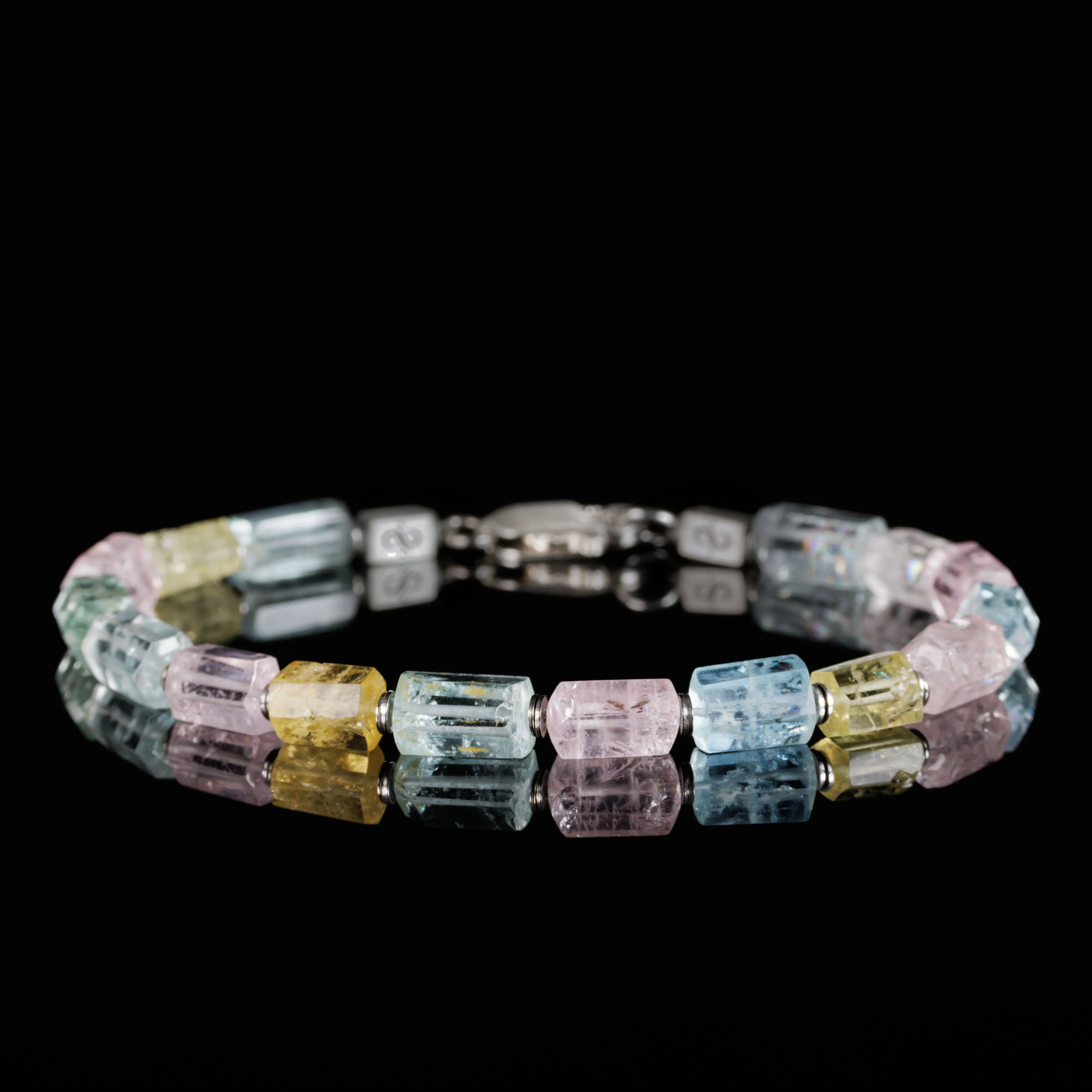 Multi Color Beryl Bracelet I (5-6mm)