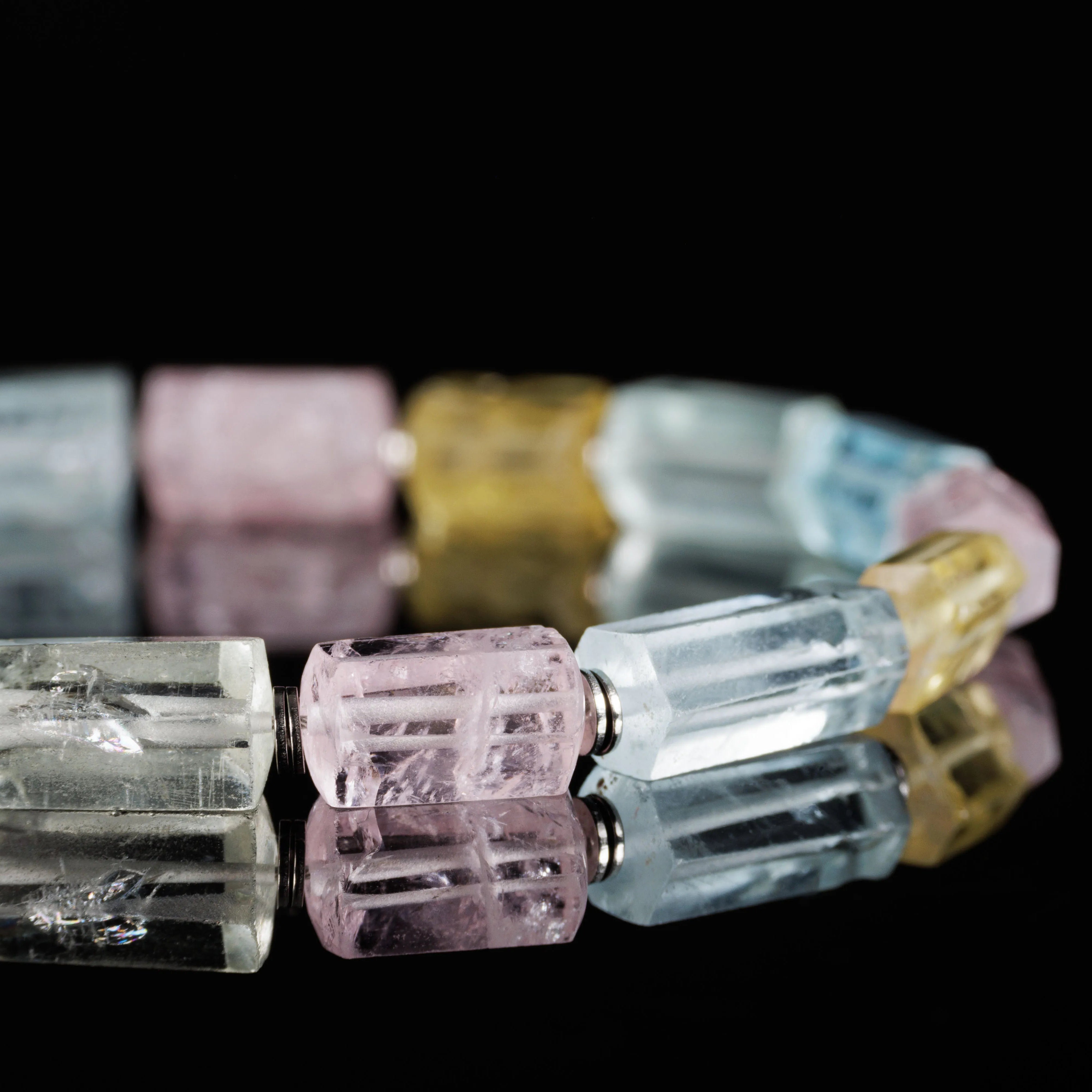 Multi Color Beryl Bracelet II (5-6mm)