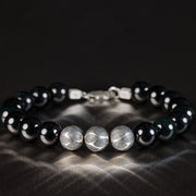 Burmese Black Jade Nascor Bracelet I (10mm)