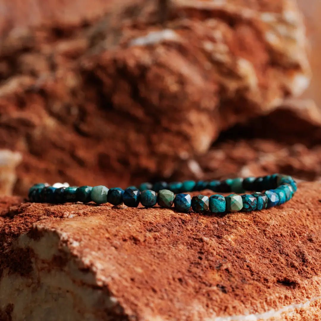 Chrysocolla Bracelet VIII (4mm)