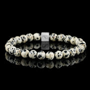 Dalmatian Jasper Bracelet I (8mm)