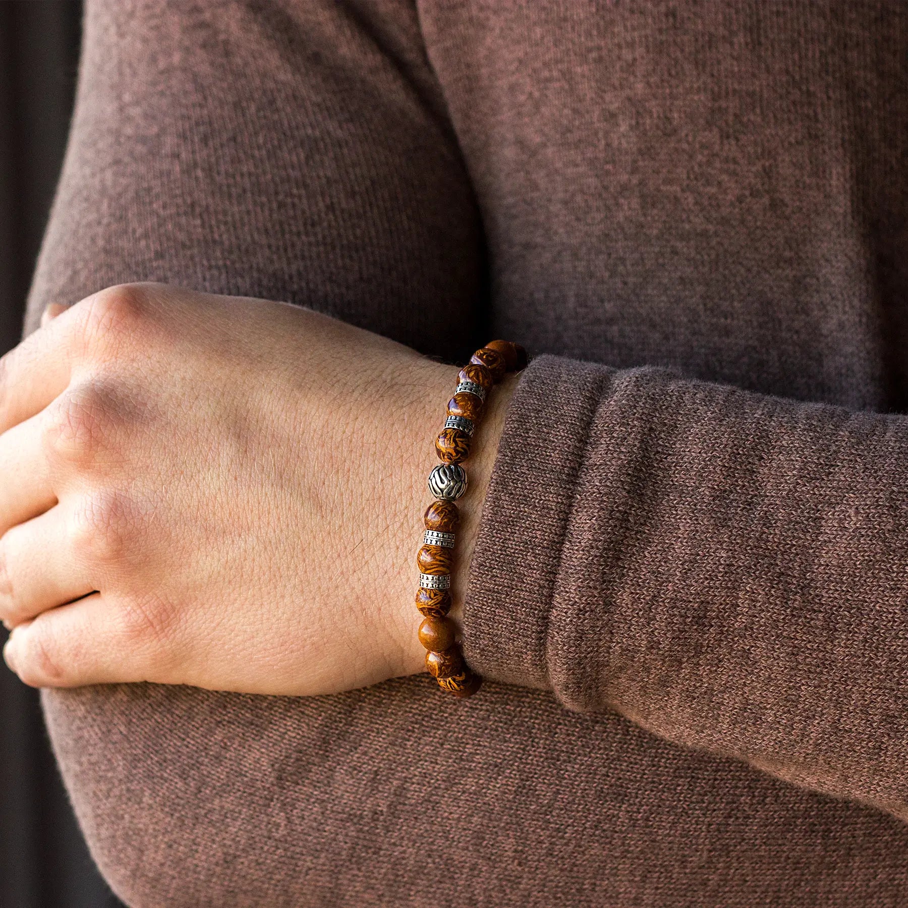 Ochre Jasper Bracelet I (8mm)