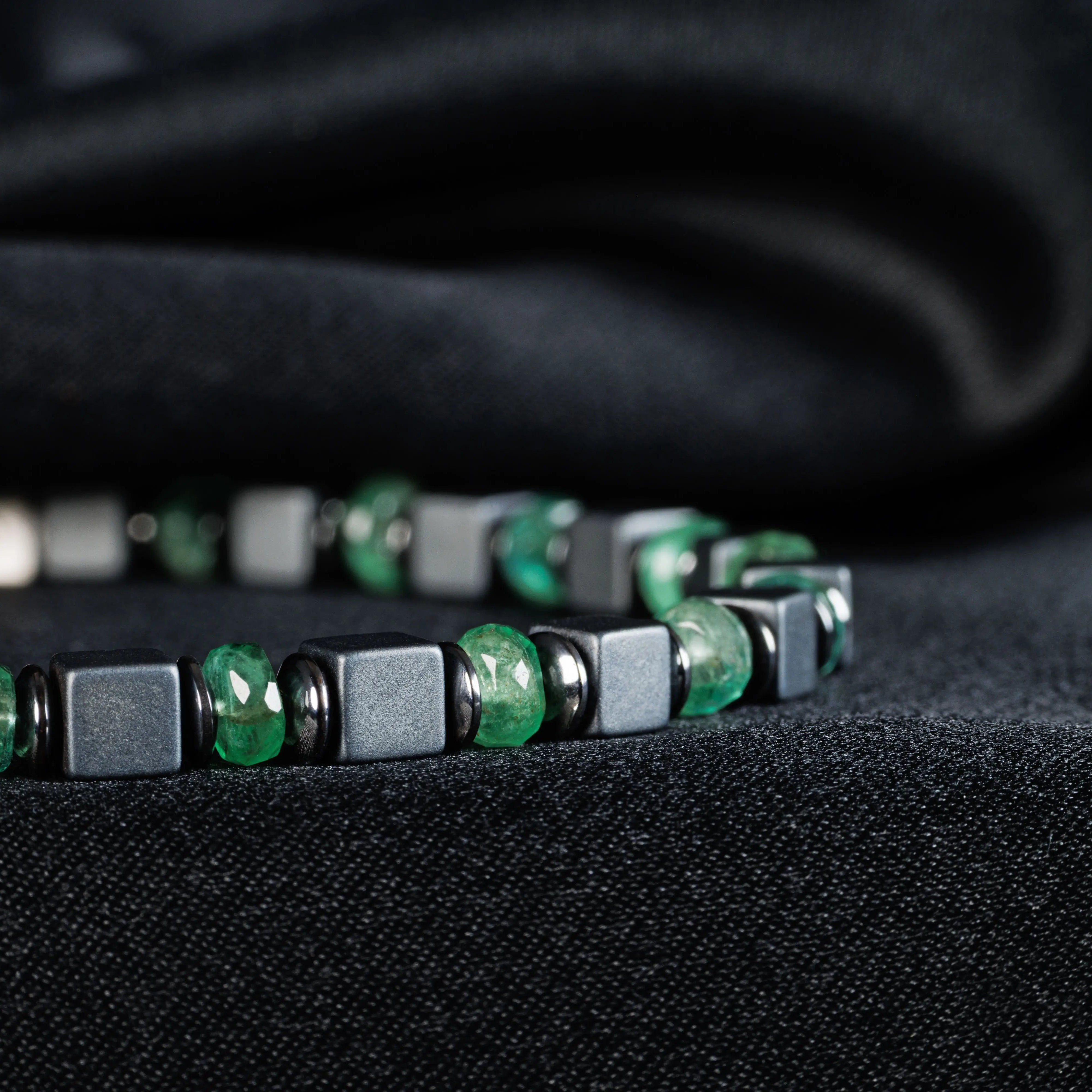 Emerald Bracelet IX (3.5-4.5mm)