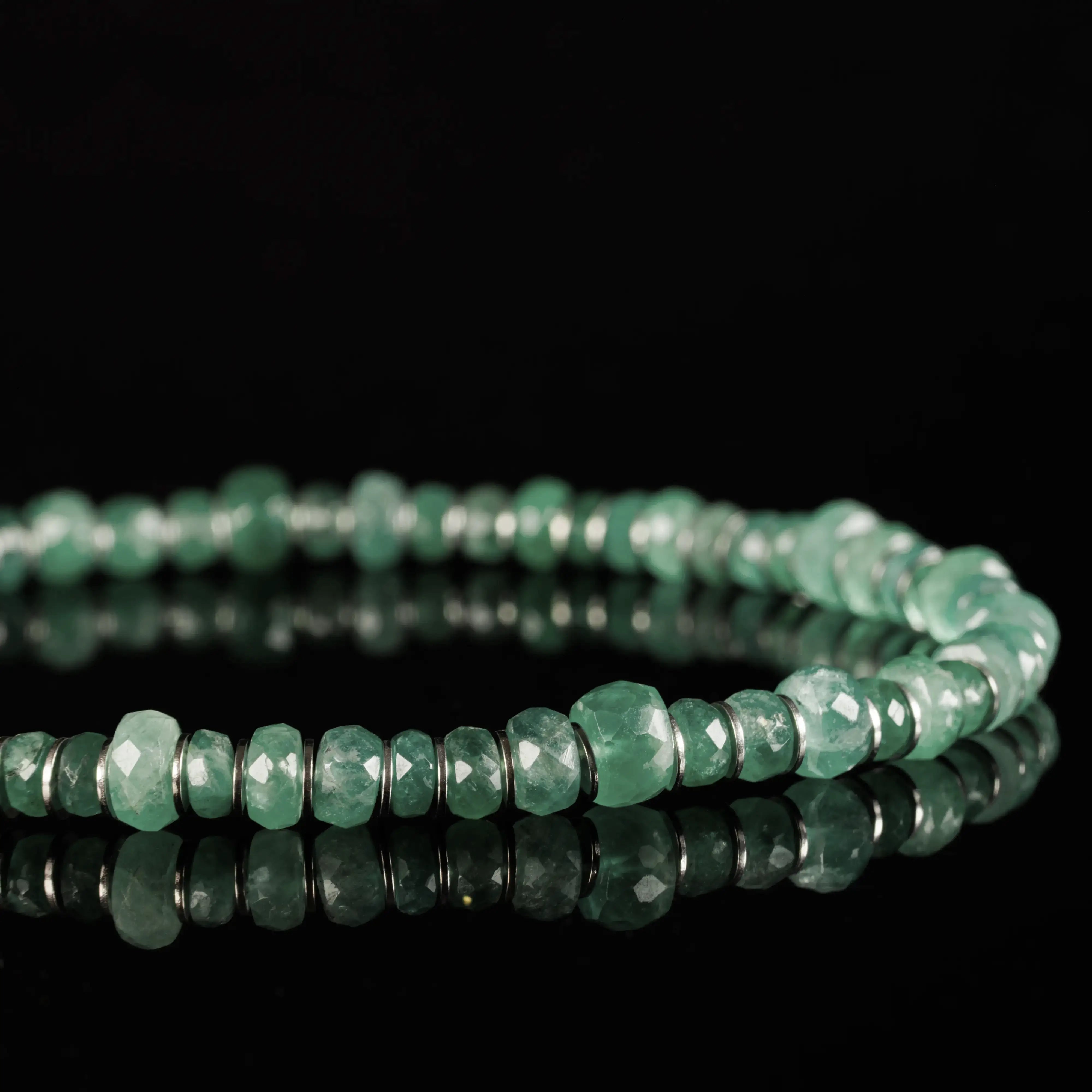 Emerald Bracelet X (3-5.5mm)
