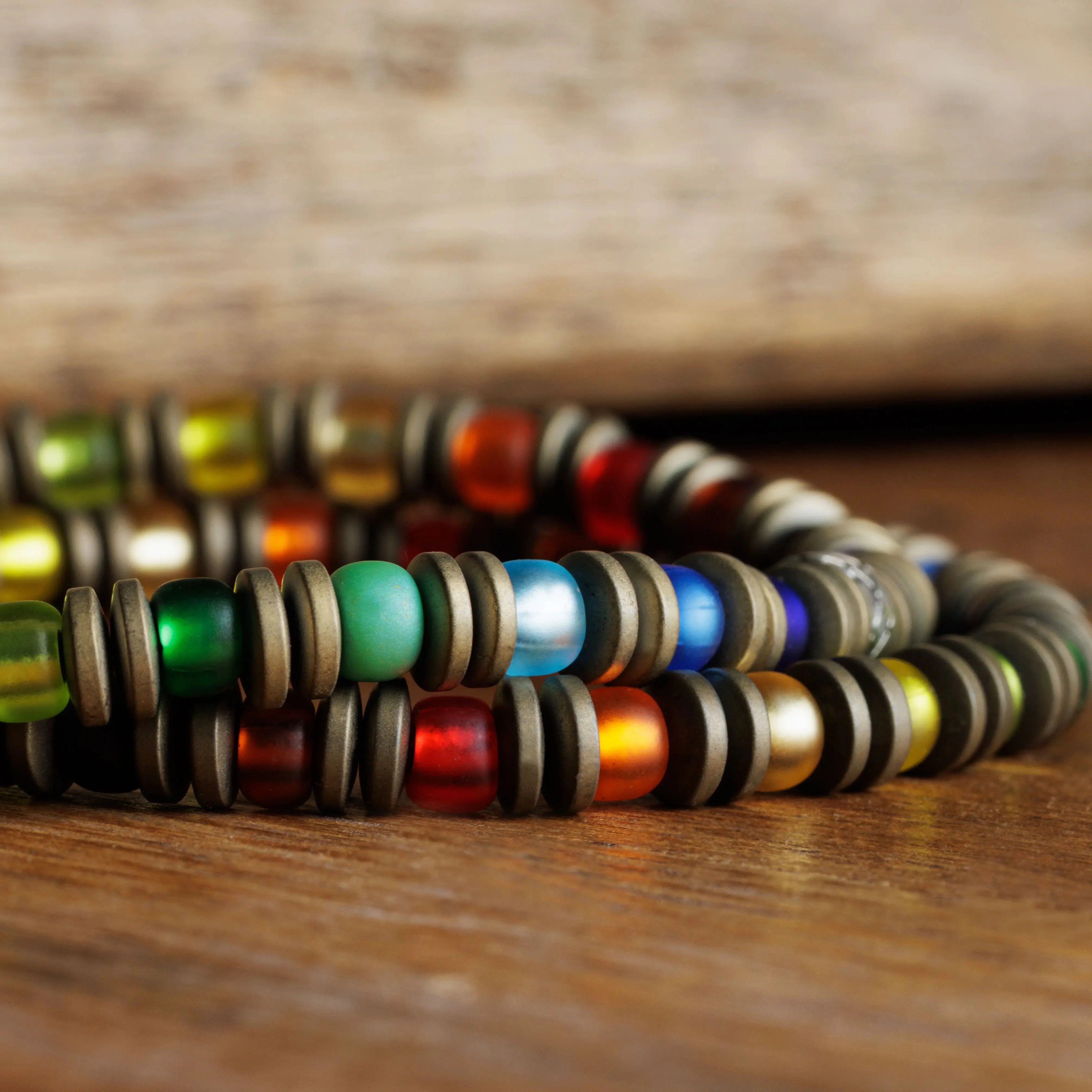 Hematite Bronze Bracelet VI (6mm)