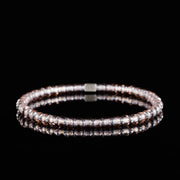 Hematite - Pink Bracelet I (4mm)