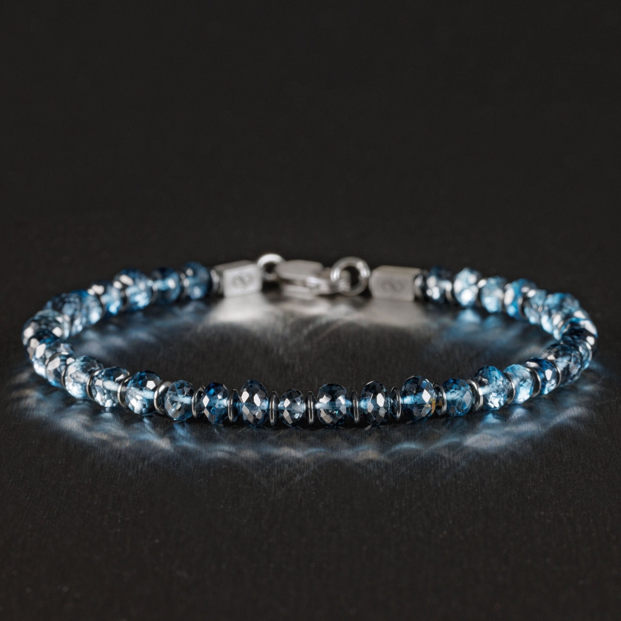 London Blue Topaz Bracelet I (4-5mm)