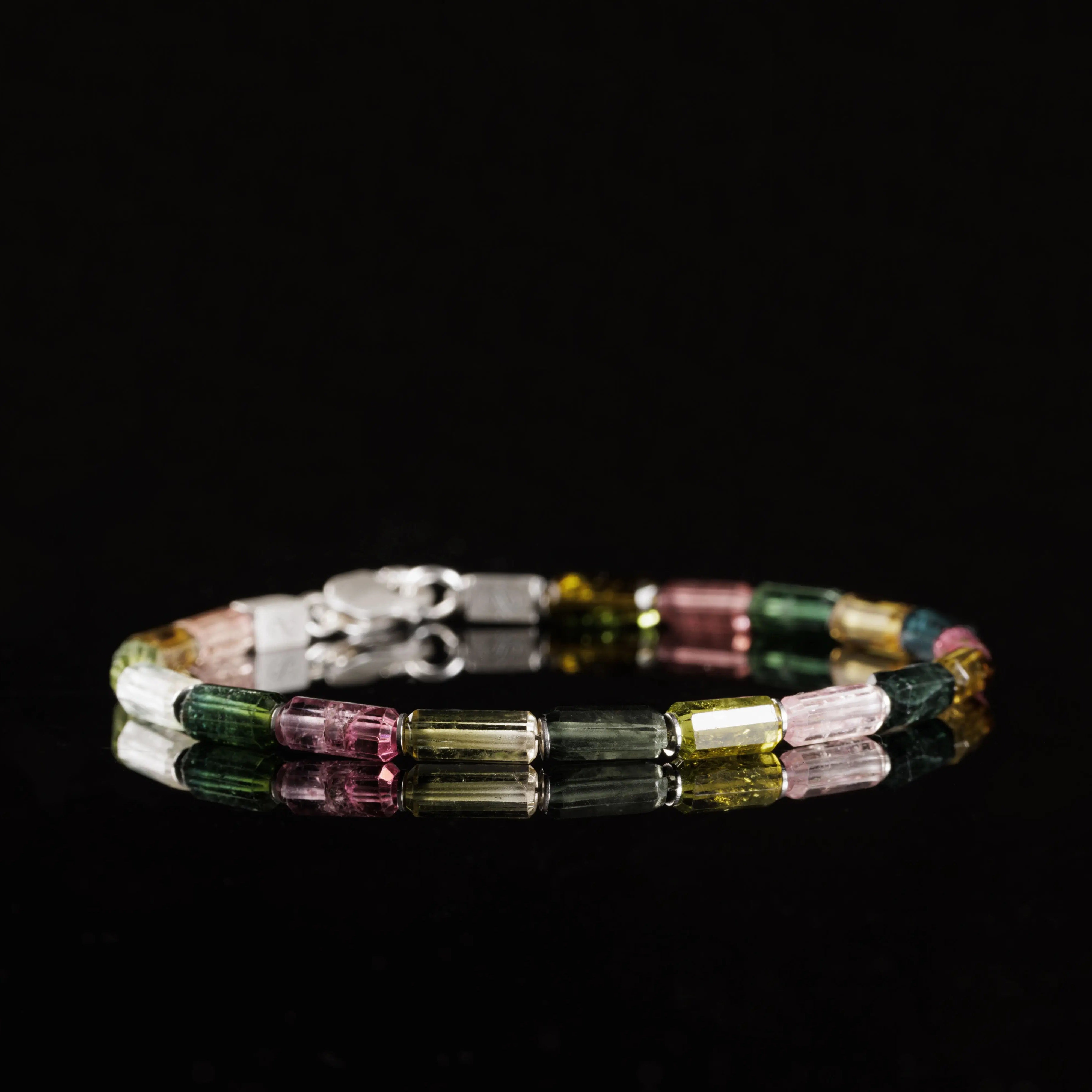 Multicolor Tourmaline Bracelet VII (4mm/27ct)