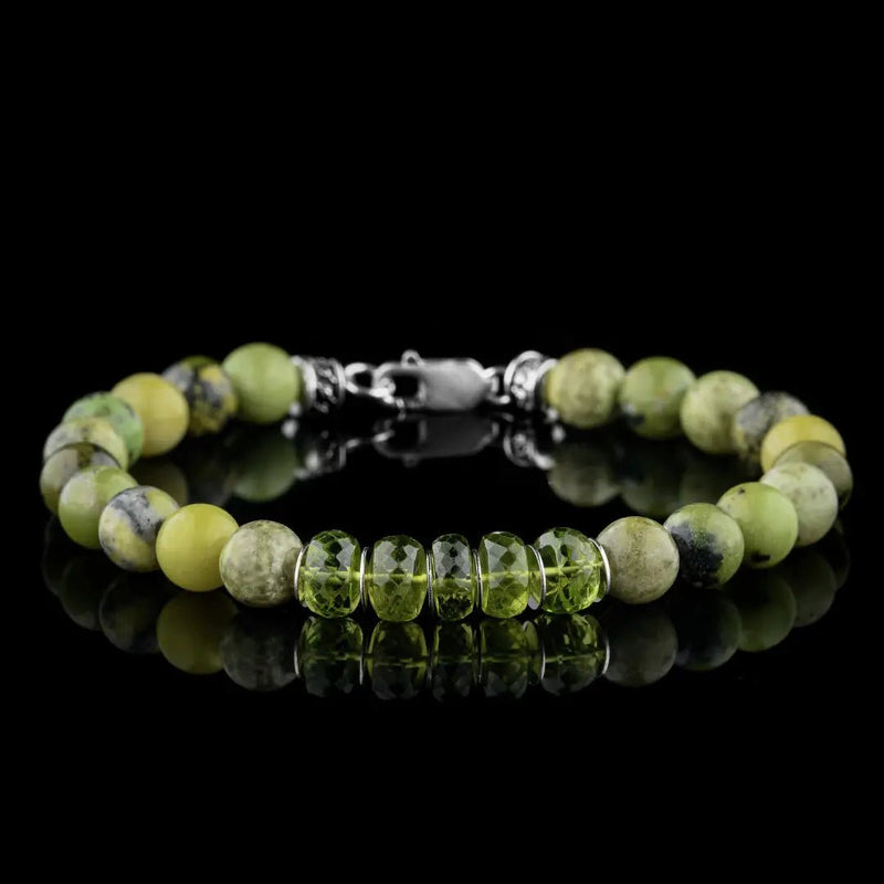 Peridot Bracelet 16.5 carat (8mm)