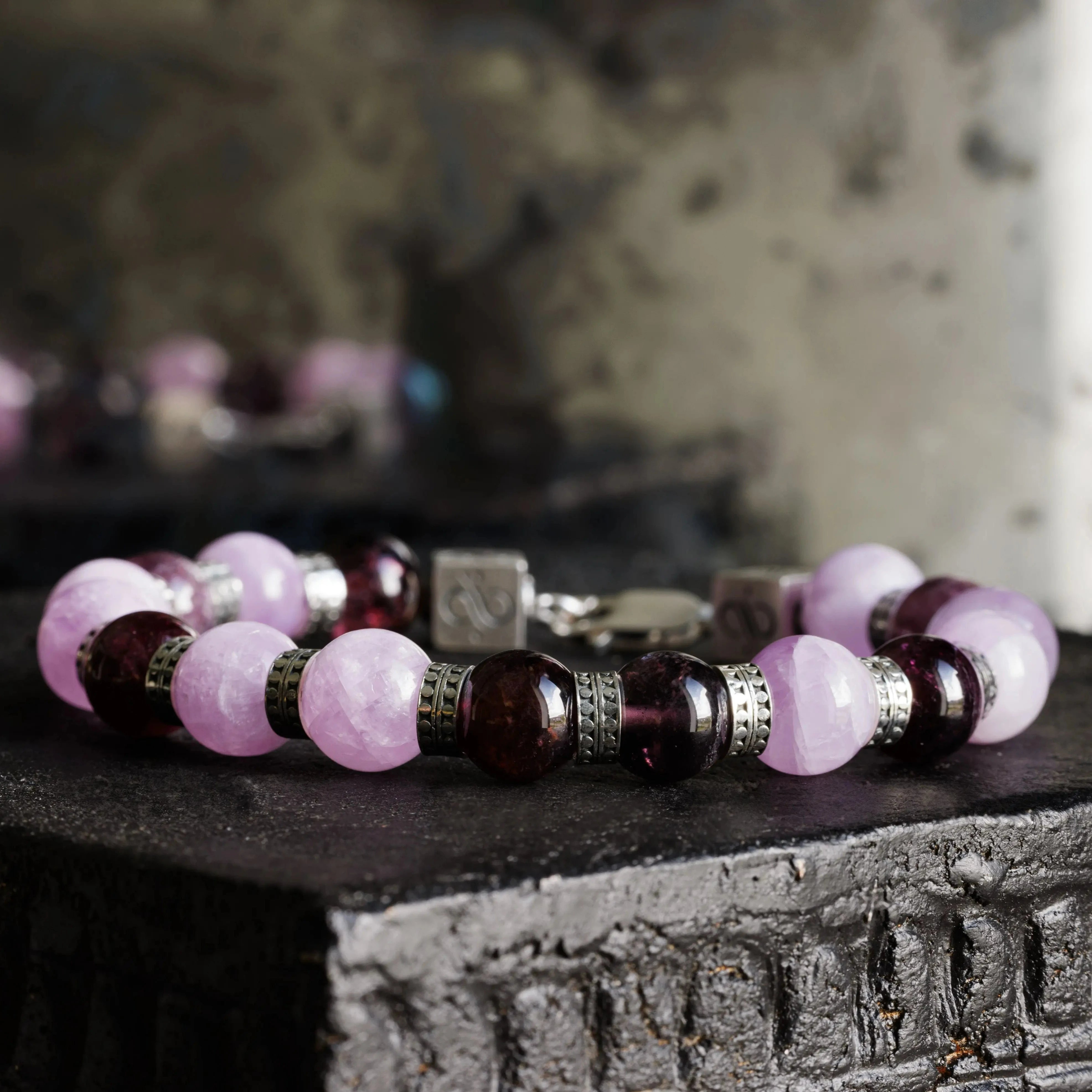 Kunzite - Purple Tourmaline Bracelet I (10mm)