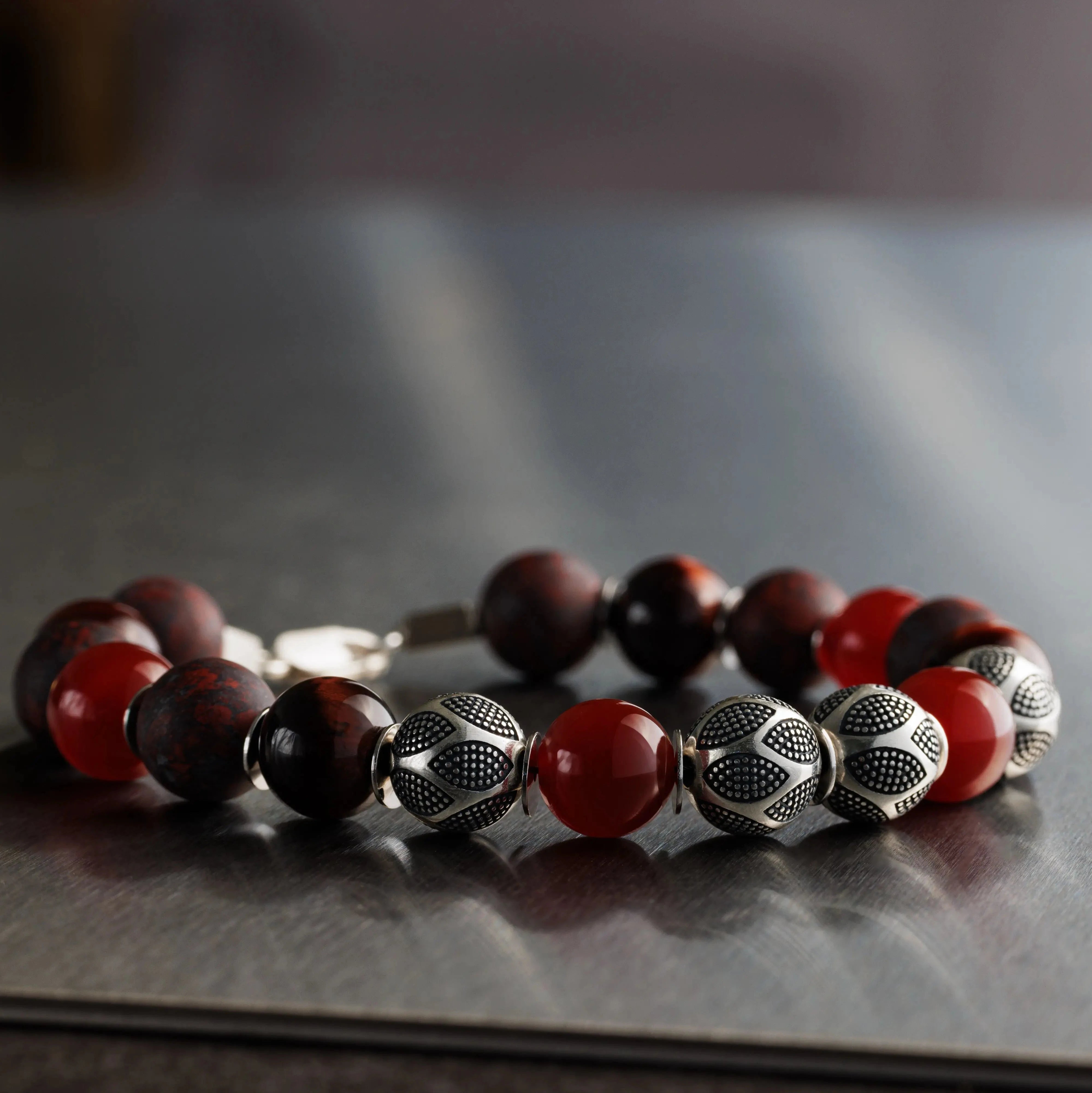 Mixed Red Nascor Bracelet I (10mm)