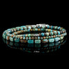 Turquoise Wrap Bracelet I (3-4mm)