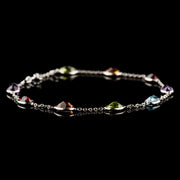 White Gold Multicolor Bracelet II (7x5mm)