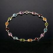 White Gold Multicolor Bracelet IV (7x5mm)