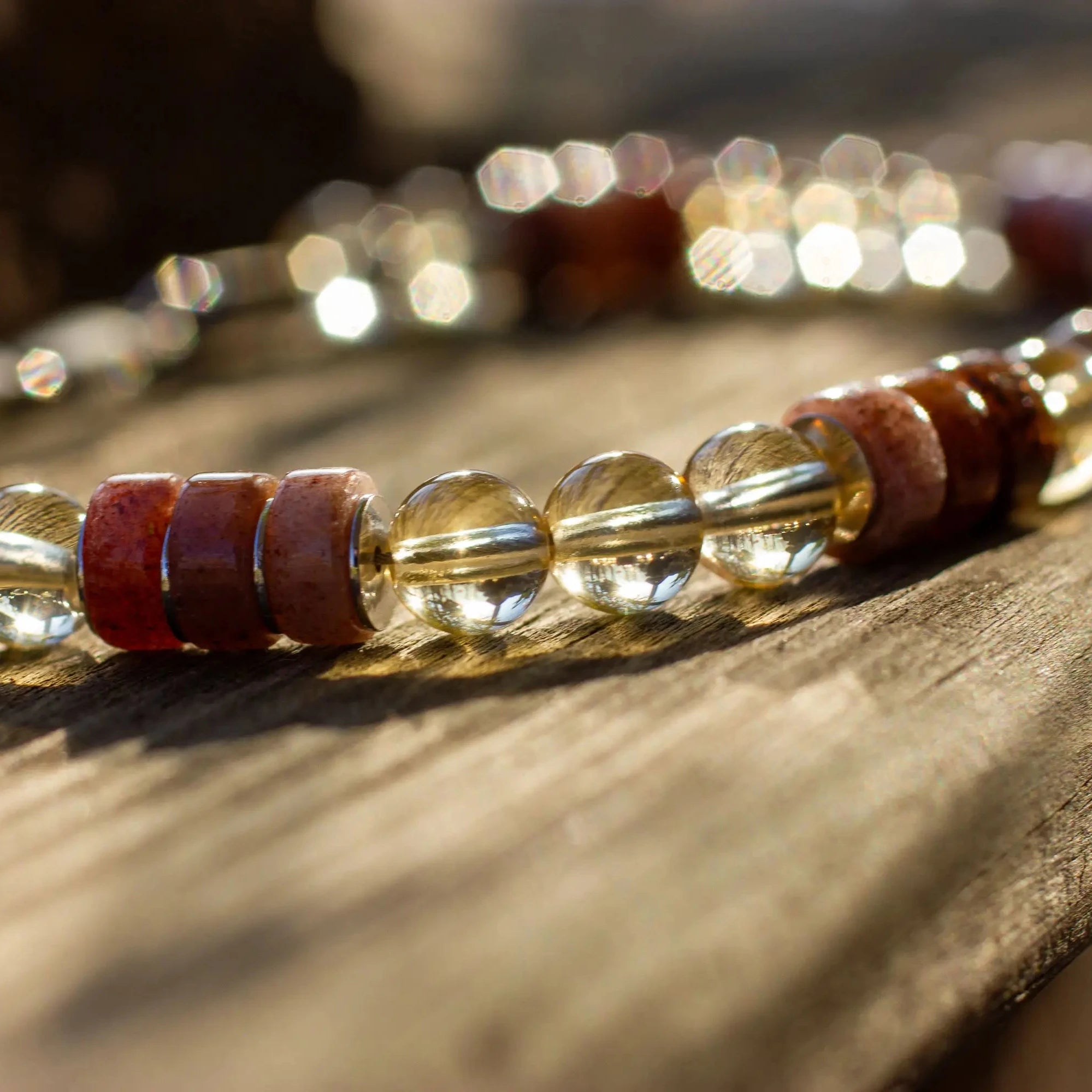 Citrine - Quartz Bracelet III (6mm)