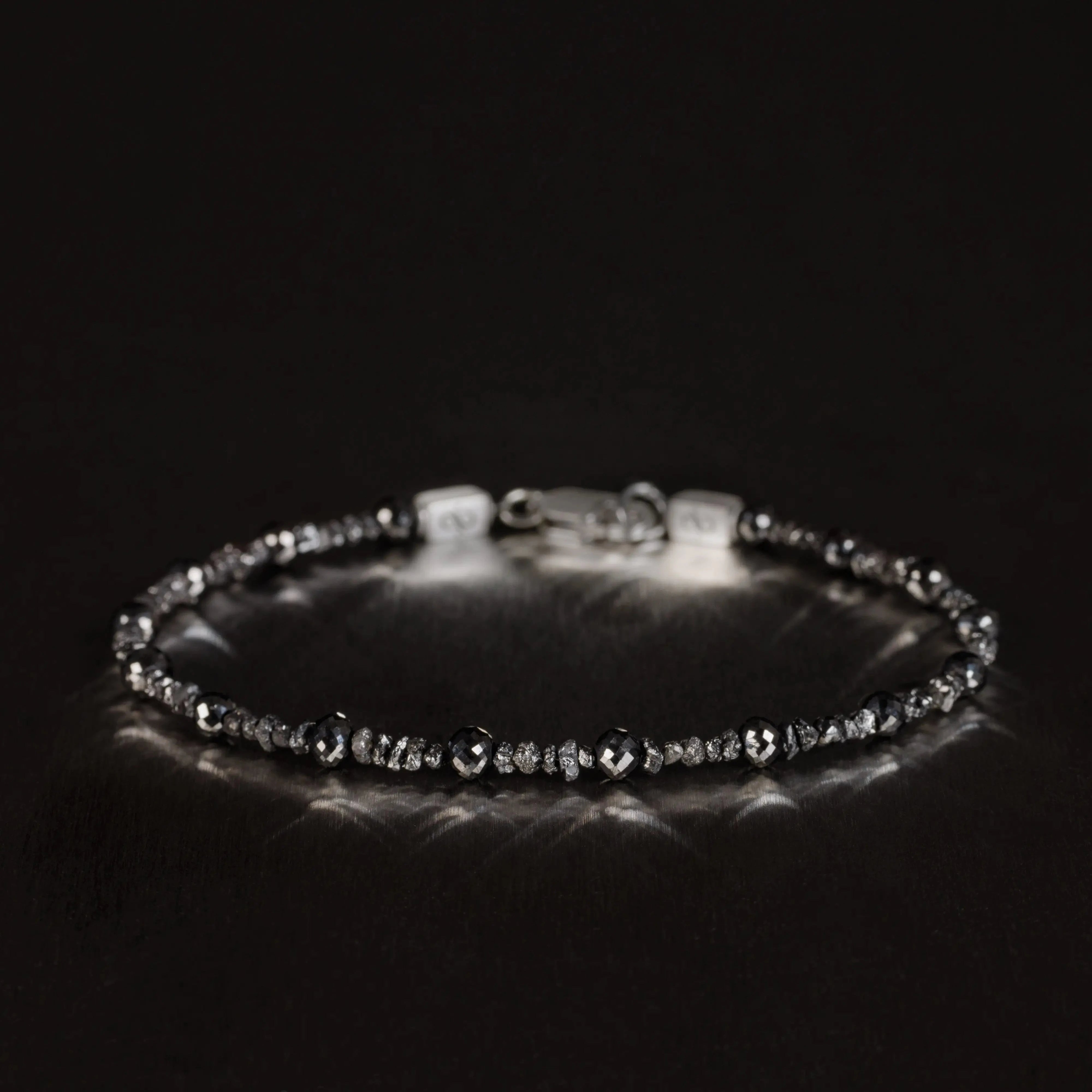 Black Diamond Bracelet IV (2-4mm)