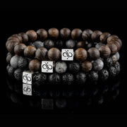 Bronzite Earth Bundle IV (8mm)