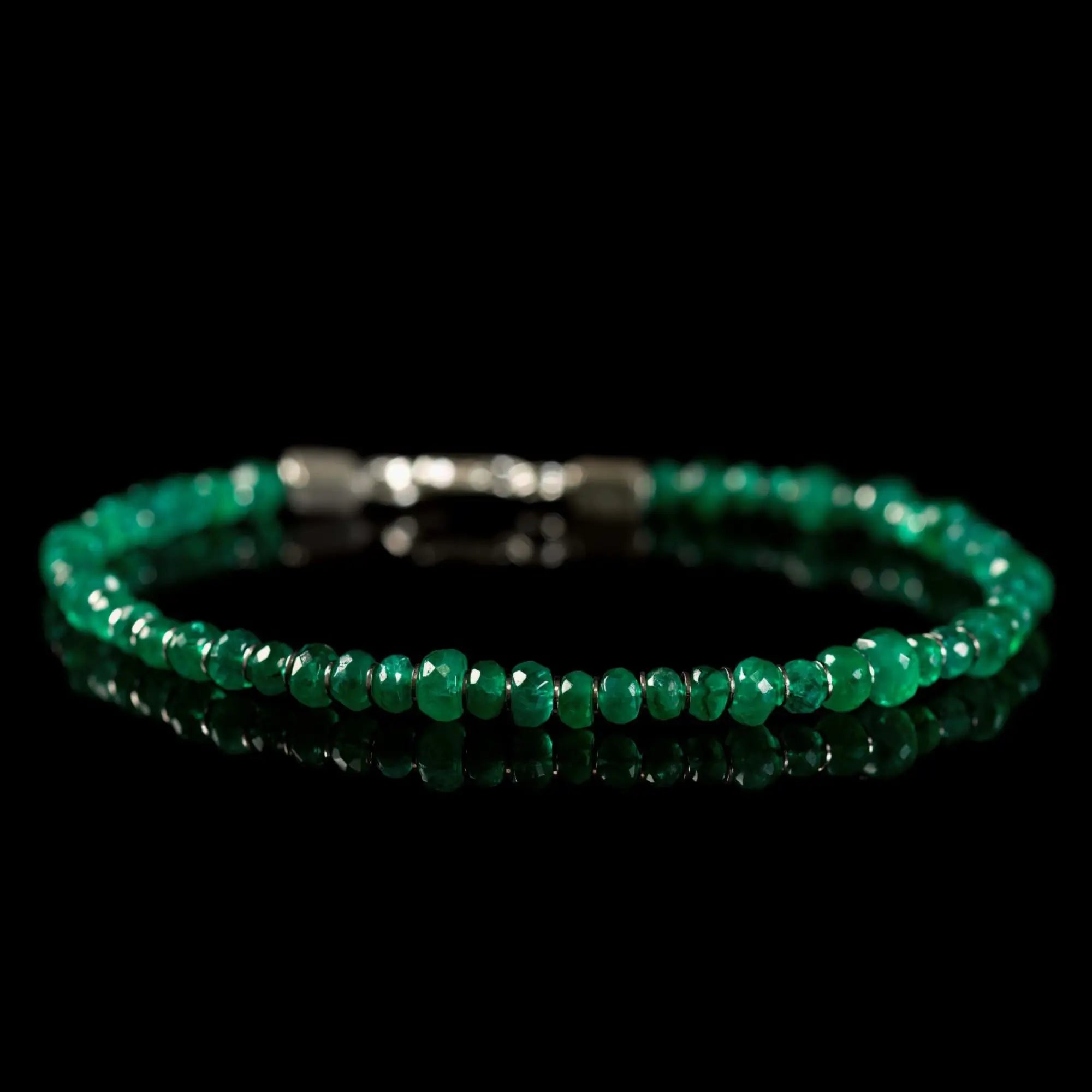 Exclusive Emerald Bracelet IV (3.7-5.4mm)