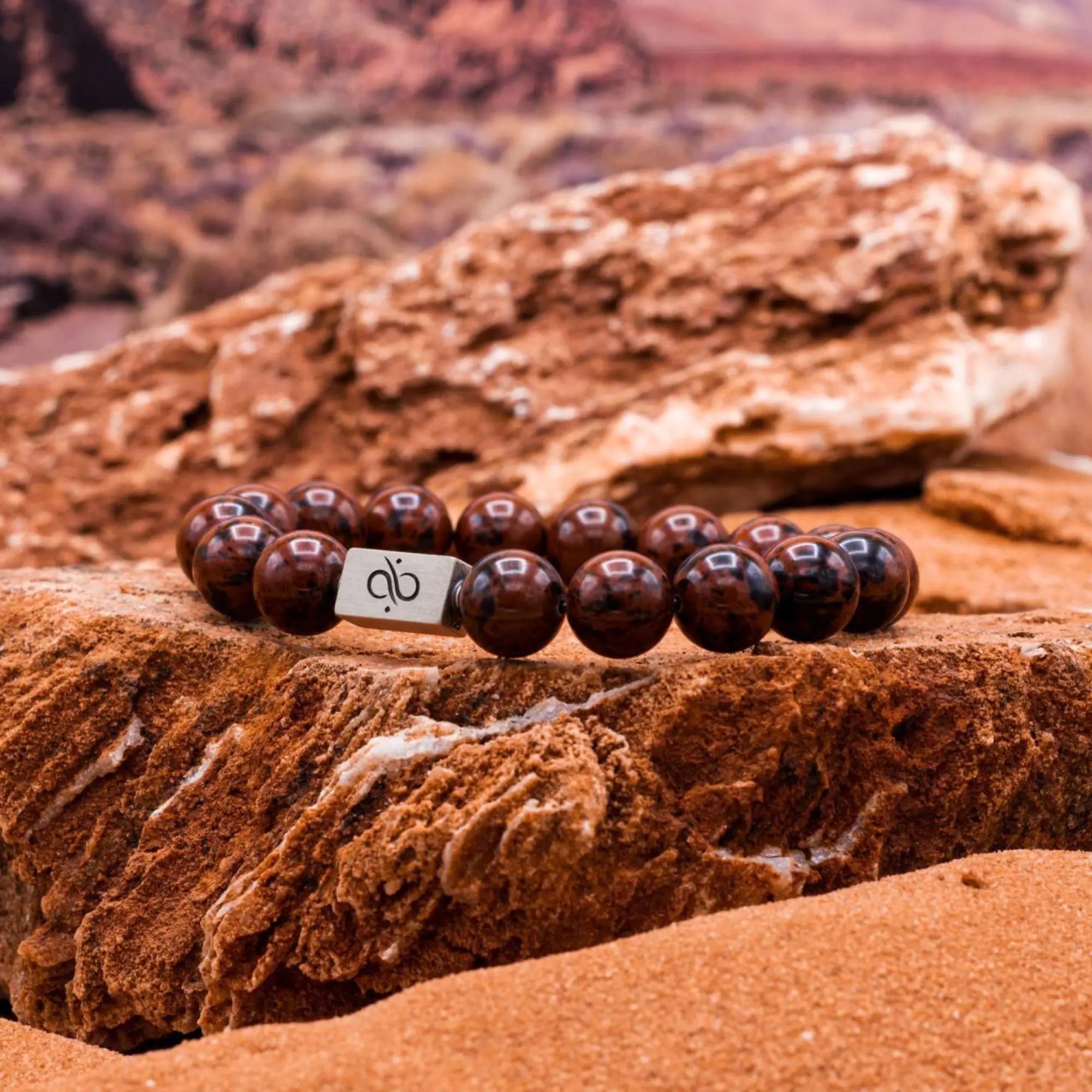 Mahogany Obsidian Bracelet II (8mm)