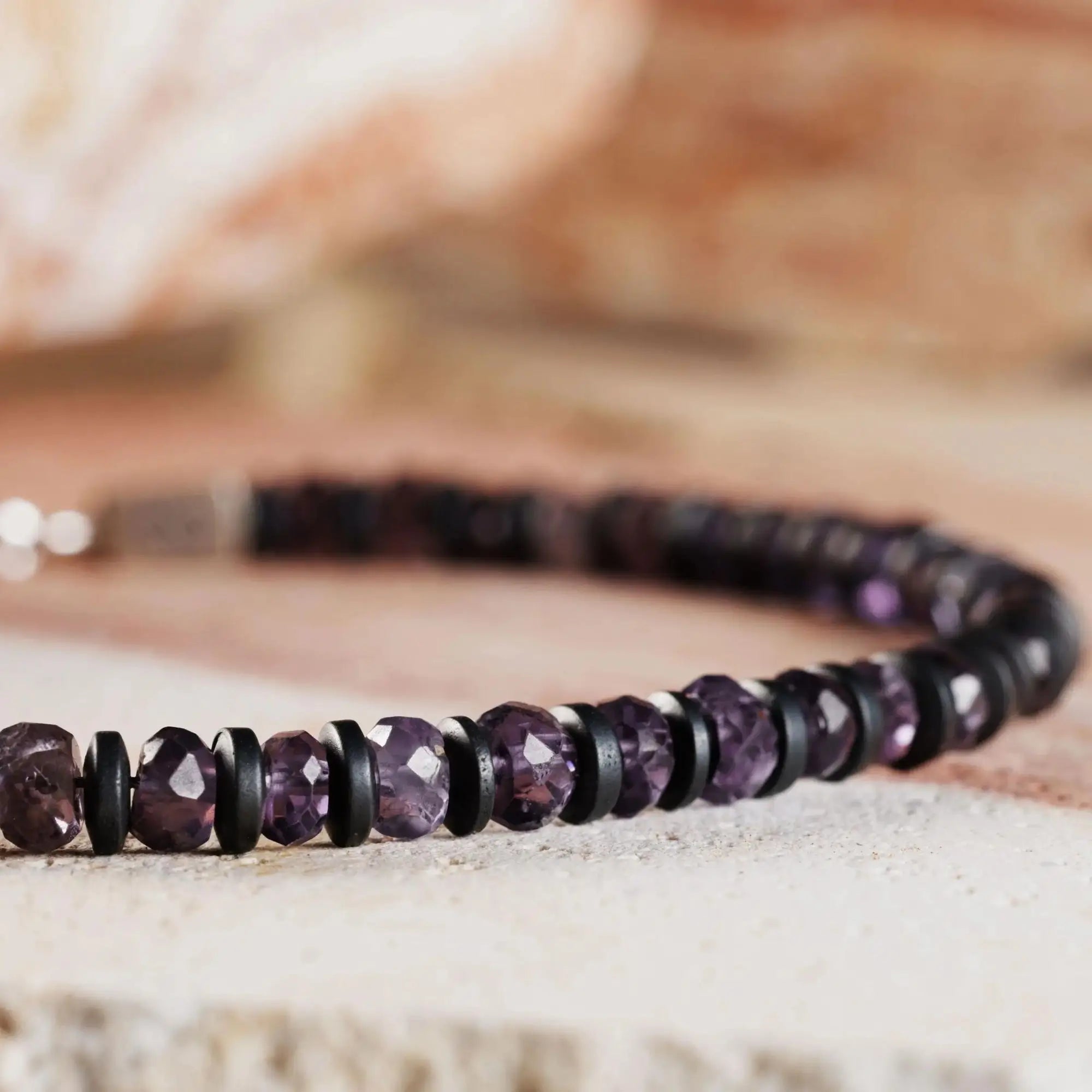 Purple Spinel Bracelet I (4mm)