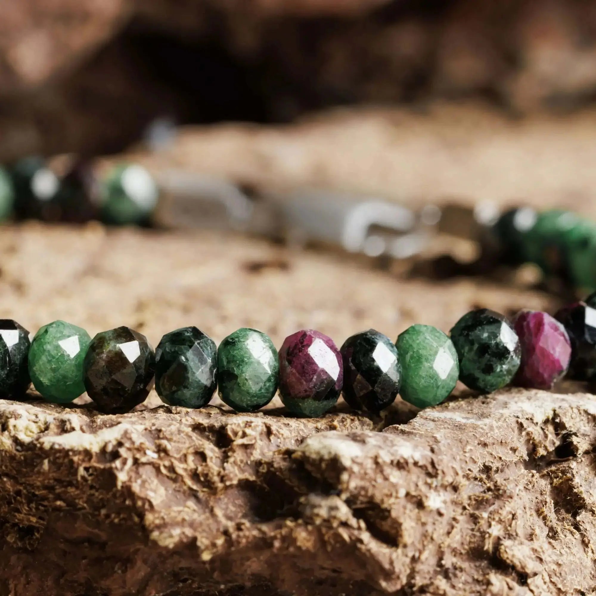 Ruby in Zoisite Bracelet I (5mm)