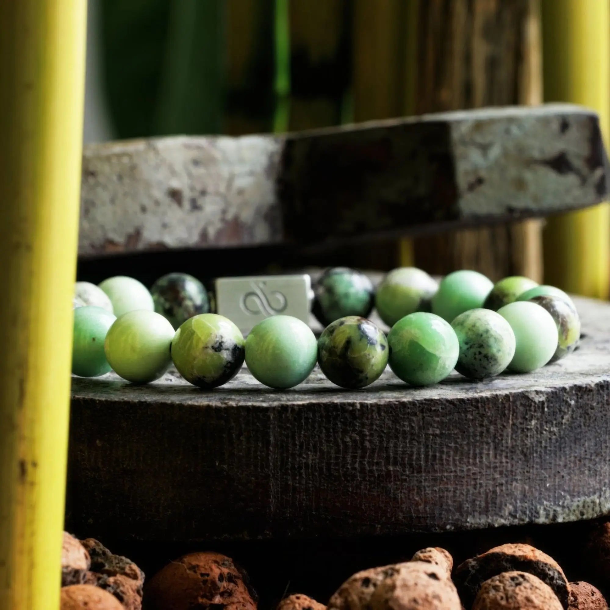 Chrysoprase Bracelet IV (10mm)